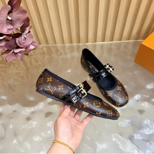 Wholesale Louis Vuitton Flat Shoes For Women #1442041 $102.00 USD, Wholesale Quality Replica Louis Vuitton Flat Shoes