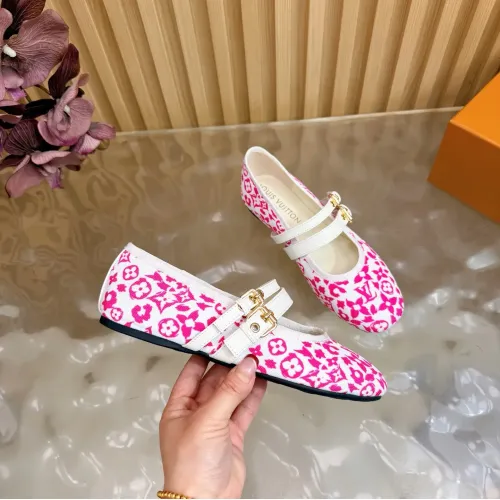 Wholesale Louis Vuitton Flat Shoes For Women #1442043 $102.00 USD, Wholesale Quality Replica Louis Vuitton Flat Shoes