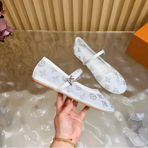 Wholesale Louis Vuitton Flat Shoes For Women #1442045 $102.00 USD, Wholesale Quality Replica Louis Vuitton Flat Shoes