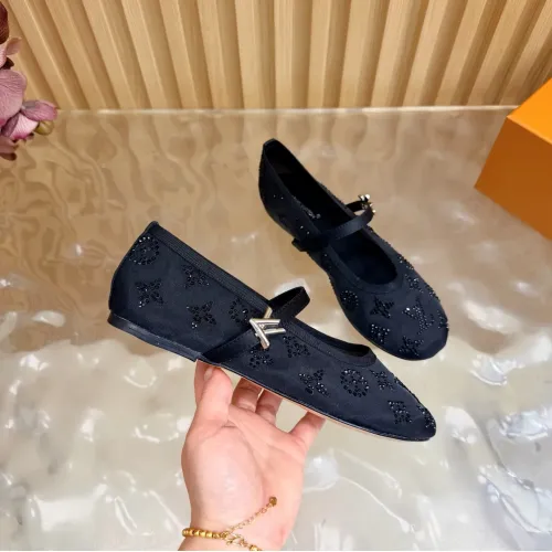 Wholesale Louis Vuitton Flat Shoes For Women #1442048 $102.00 USD, Wholesale Quality Replica Louis Vuitton Flat Shoes