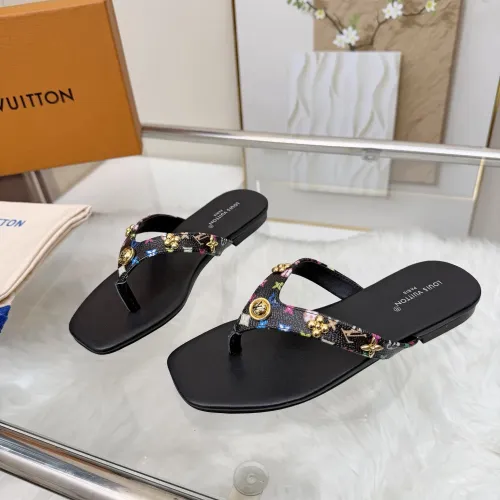 Wholesale Louis Vuitton Slippers For Women #1442050 $85.00 USD, Wholesale Quality Replica Louis Vuitton Slippers