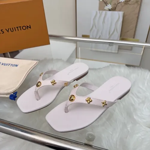 Wholesale Louis Vuitton Slippers For Women #1442052 $85.00 USD, Wholesale Quality Replica Louis Vuitton Slippers