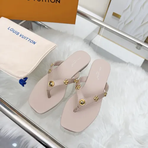 Replica Louis Vuitton Slippers For Women #1442053 $85.00 USD for Wholesale