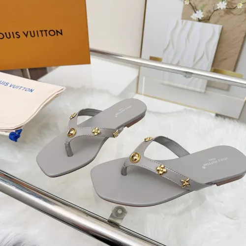 Wholesale Louis Vuitton Slippers For Women #1442054 $85.00 USD, Wholesale Quality Replica Louis Vuitton Slippers