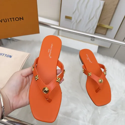 Replica Louis Vuitton Slippers For Women #1442056 $85.00 USD for Wholesale