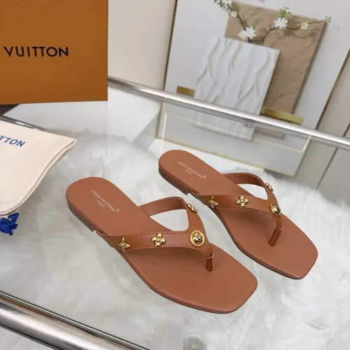 Replica Louis Vuitton Slippers For Women #1442057 $85.00 USD for Wholesale