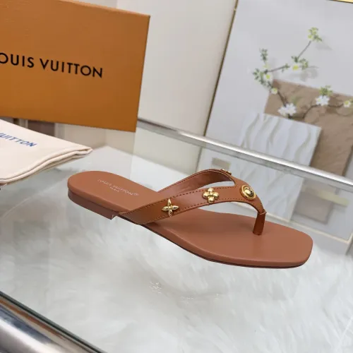 Replica Louis Vuitton Slippers For Women #1442057 $85.00 USD for Wholesale