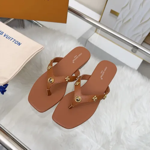 Replica Louis Vuitton Slippers For Women #1442057 $85.00 USD for Wholesale