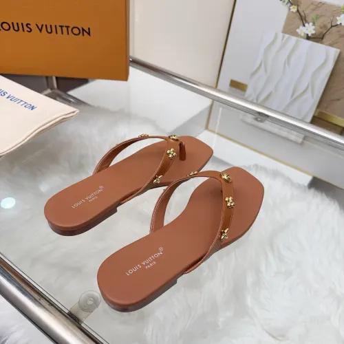 Replica Louis Vuitton Slippers For Women #1442057 $85.00 USD for Wholesale