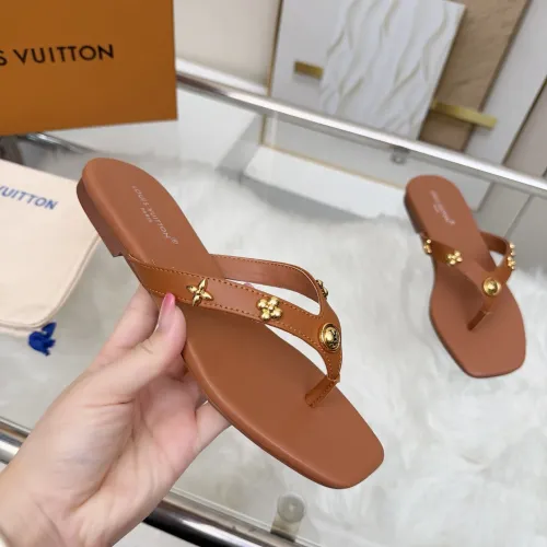 Replica Louis Vuitton Slippers For Women #1442057 $85.00 USD for Wholesale
