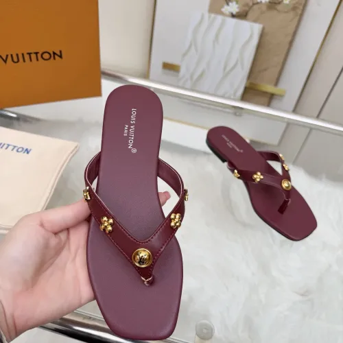 Replica Louis Vuitton Slippers For Women #1442059 $85.00 USD for Wholesale