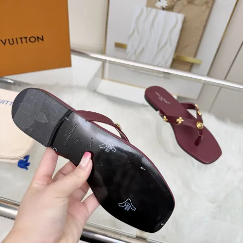 Replica Louis Vuitton Slippers For Women #1442059 $85.00 USD for Wholesale
