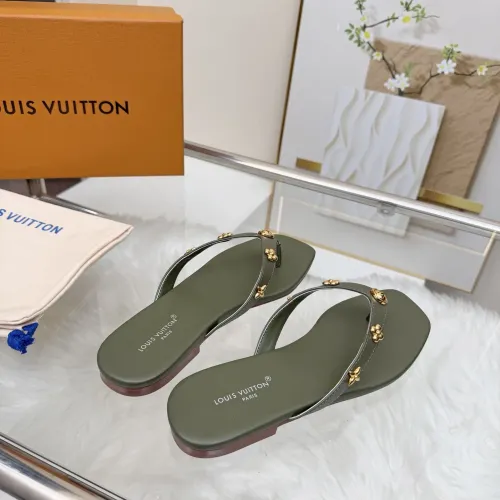 Replica Louis Vuitton Slippers For Women #1442060 $85.00 USD for Wholesale