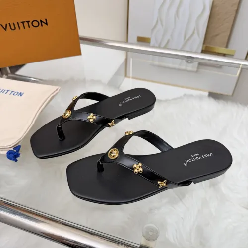 Wholesale Louis Vuitton Slippers For Women #1442061 $85.00 USD, Wholesale Quality Replica Louis Vuitton Slippers