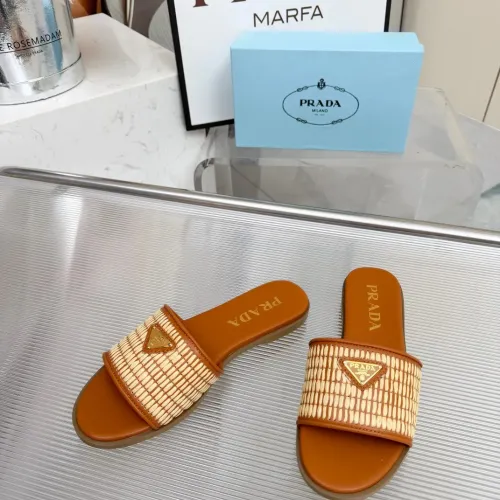 Replica Prada Slippers For Women #1442063 $92.00 USD for Wholesale