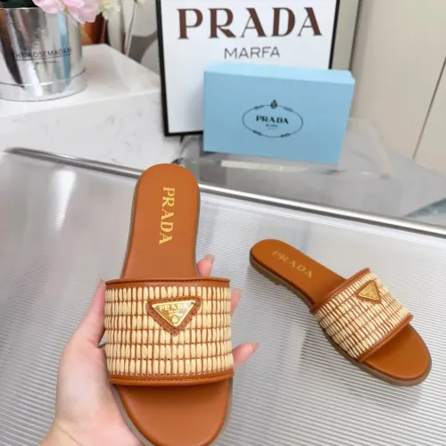 Replica Prada Slippers For Women #1442063 $92.00 USD for Wholesale