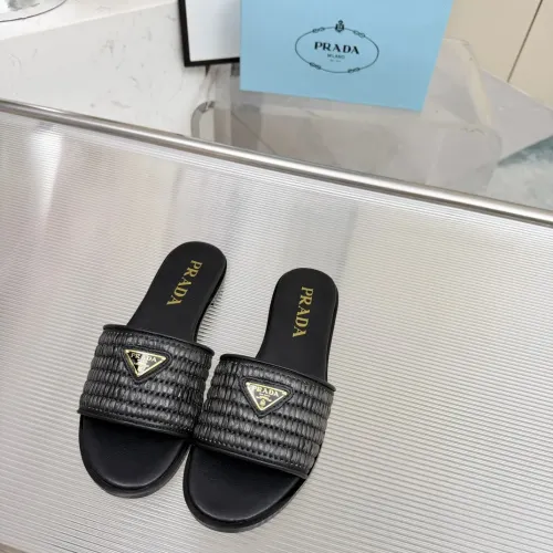 Replica Prada Slippers For Women #1442064 $92.00 USD for Wholesale