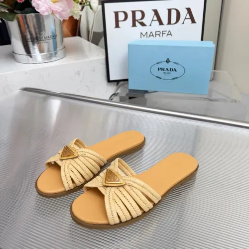 Wholesale Prada Slippers For Women #1442065 $96.00 USD, Wholesale Quality Replica Prada Slippers