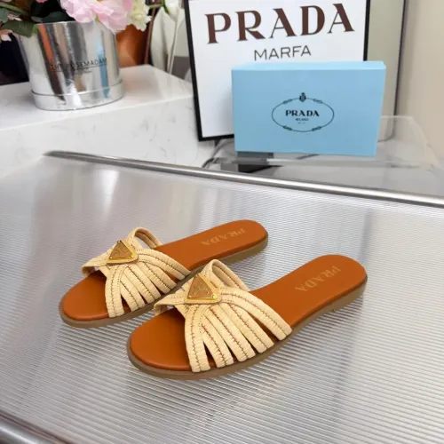 Wholesale Prada Slippers For Women #1442066 $96.00 USD, Wholesale Quality Replica Prada Slippers