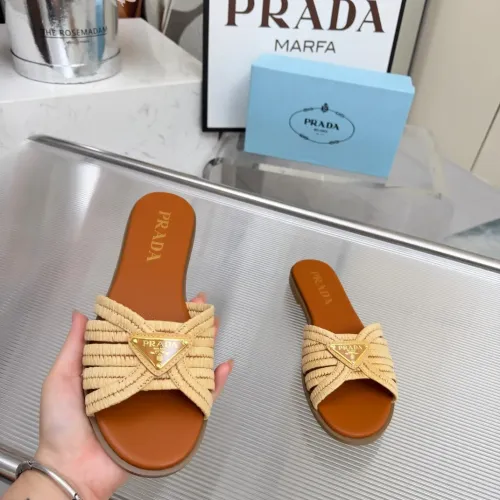 Replica Prada Slippers For Women #1442066 $96.00 USD for Wholesale