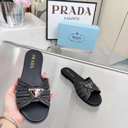 Replica Prada Slippers For Women #1442067 $96.00 USD for Wholesale