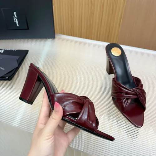 Replica Yves Saint Laurent YSL Slippers For Women #1442071 $96.00 USD for Wholesale