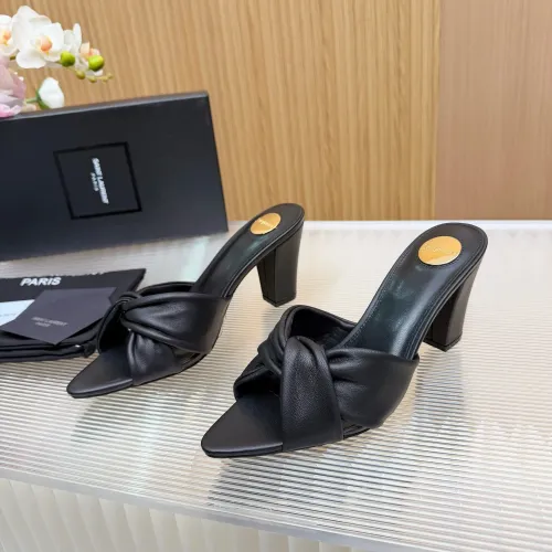 Wholesale Yves Saint Laurent YSL Slippers For Women #1442072 $96.00 USD, Wholesale Quality Replica Yves Saint Laurent YSL Slippers