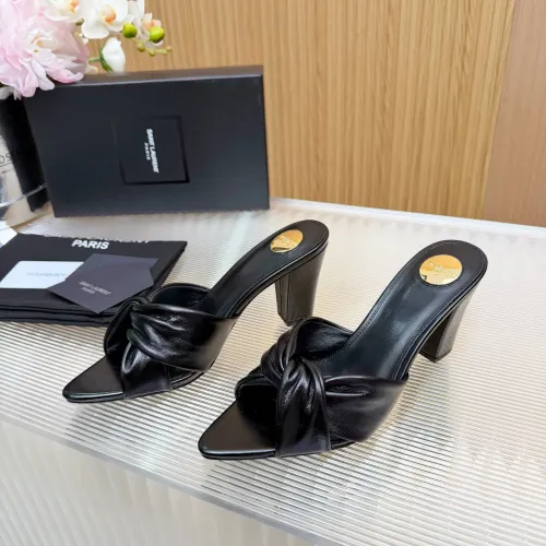 Wholesale Yves Saint Laurent YSL Slippers For Women #1442073 $96.00 USD, Wholesale Quality Replica Yves Saint Laurent YSL Slippers