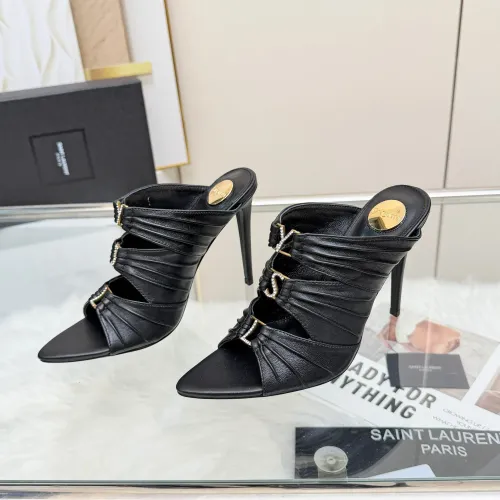 Wholesale Yves Saint Laurent YSL Slippers For Women #1442077 $115.00 USD, Wholesale Quality Replica Yves Saint Laurent YSL Slippers