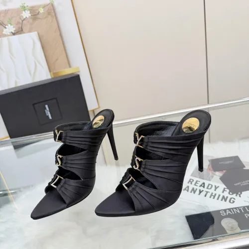 Wholesale Yves Saint Laurent YSL Slippers For Women #1442078 $115.00 USD, Wholesale Quality Replica Yves Saint Laurent YSL Slippers