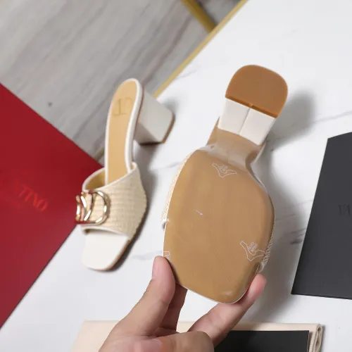 Replica Valentino Slippers For Women #1442088 $105.00 USD for Wholesale