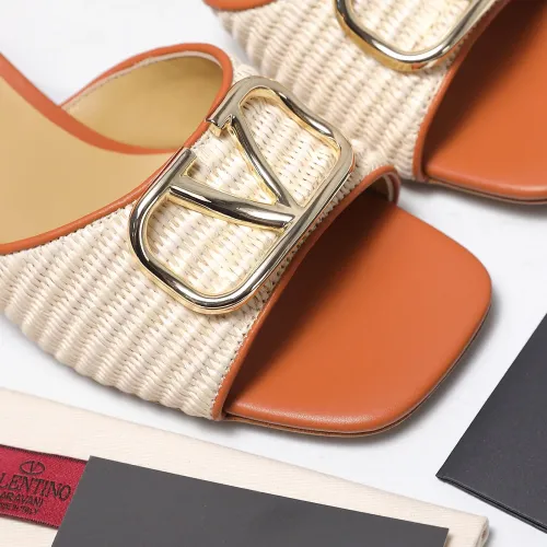 Replica Valentino Slippers For Women #1442089 $105.00 USD for Wholesale