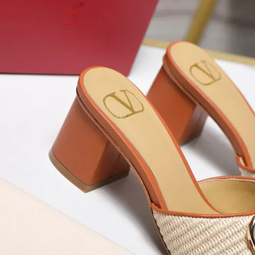 Replica Valentino Slippers For Women #1442089 $105.00 USD for Wholesale