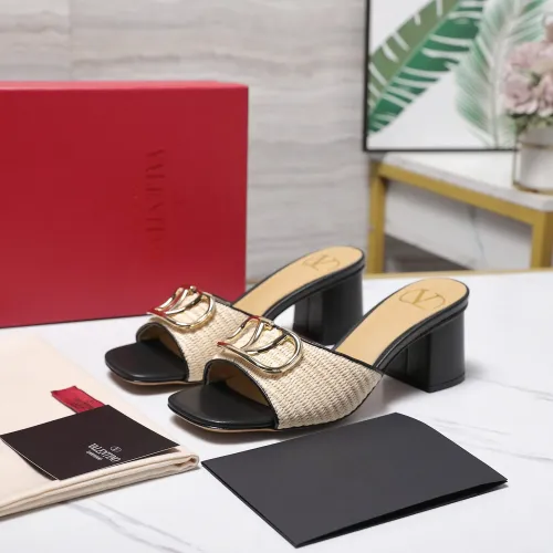 Wholesale Valentino Slippers For Women #1442091 $105.00 USD, Wholesale Quality Replica Valentino Slippers