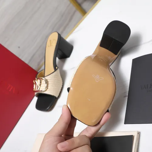 Replica Valentino Slippers For Women #1442091 $105.00 USD for Wholesale