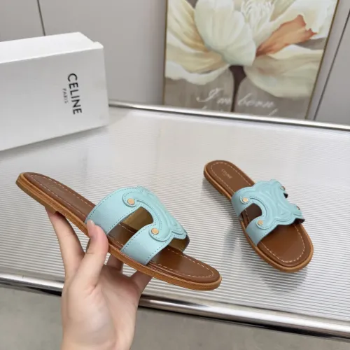 Replica Celine Slippers For Women #1442107 $85.00 USD for Wholesale