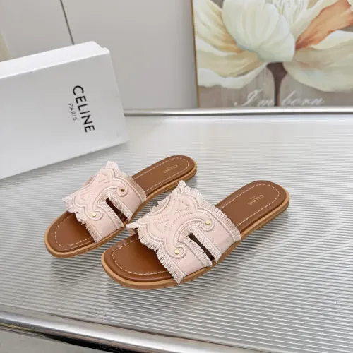 Wholesale Celine Slippers For Women #1442111 $85.00 USD, Wholesale Quality Replica Celine Slippers