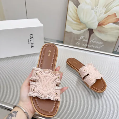 Replica Celine Slippers For Women #1442111 $85.00 USD for Wholesale