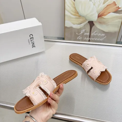 Replica Celine Slippers For Women #1442111 $85.00 USD for Wholesale