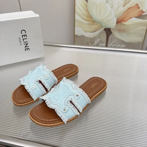 Wholesale Celine Slippers For Women #1442114 $85.00 USD, Wholesale Quality Replica Celine Slippers