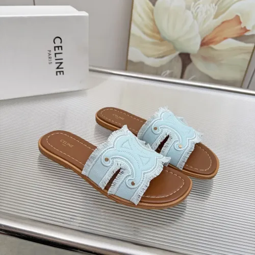 Replica Celine Slippers For Women #1442114 $85.00 USD for Wholesale
