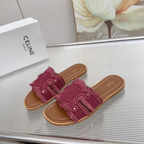 Wholesale Celine Slippers For Women #1442116 $85.00 USD, Wholesale Quality Replica Celine Slippers