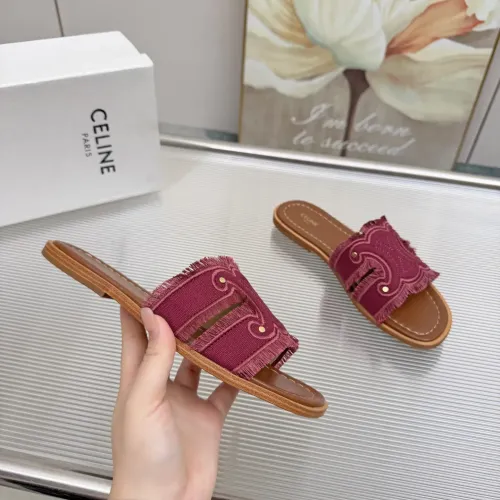 Replica Celine Slippers For Women #1442116 $85.00 USD for Wholesale