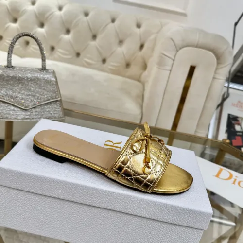 Replica Christian Dior Slippers For Women #1442132 $82.00 USD for Wholesale