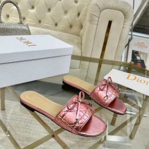 Replica Christian Dior Slippers For Women #1442133 $82.00 USD for Wholesale