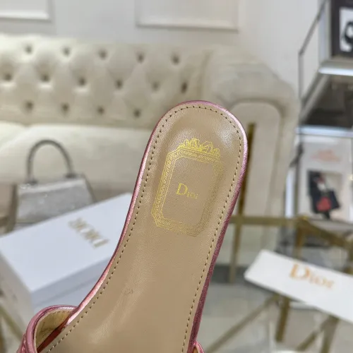 Replica Christian Dior Slippers For Women #1442133 $82.00 USD for Wholesale