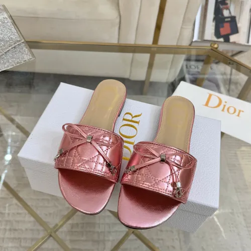 Replica Christian Dior Slippers For Women #1442133 $82.00 USD for Wholesale