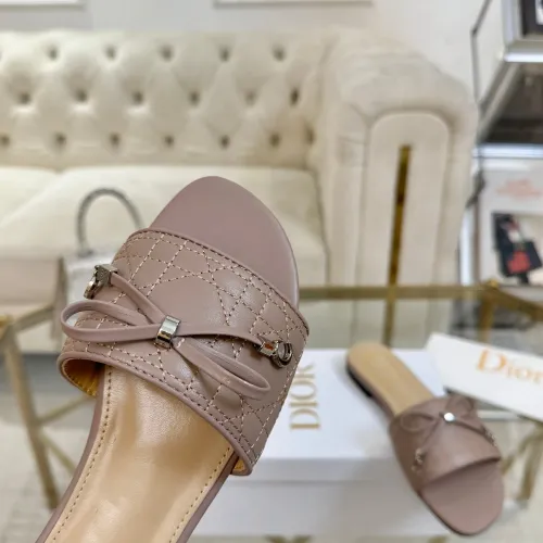 Replica Christian Dior Slippers For Women #1442134 $82.00 USD for Wholesale