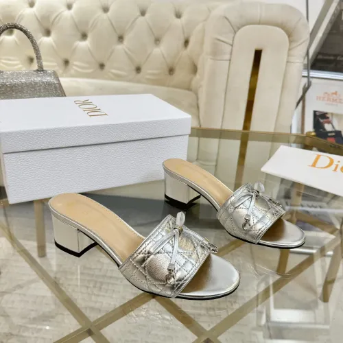 Replica Christian Dior Slippers For Women #1442137 $88.00 USD for Wholesale