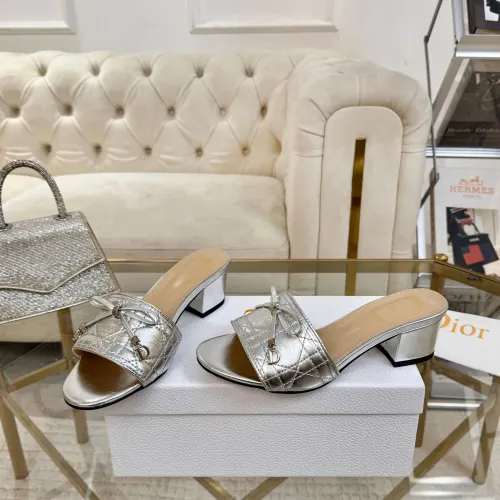 Replica Christian Dior Slippers For Women #1442137 $88.00 USD for Wholesale
